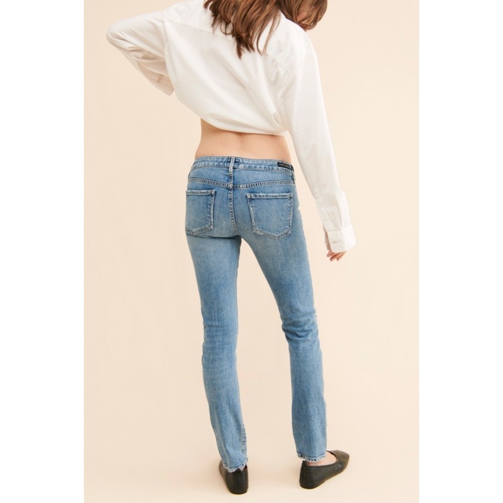 Citizens of Humanity Racer Low Rise Skinny Maternity Jeans Light Wash Size 27 - Picture 2 of 8
